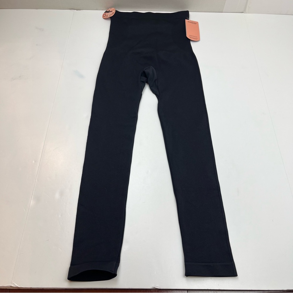 Shapermint Essentials 42075 High Waisted Shaping Leggings Womens Small Black NEW - Picture 1 of 12